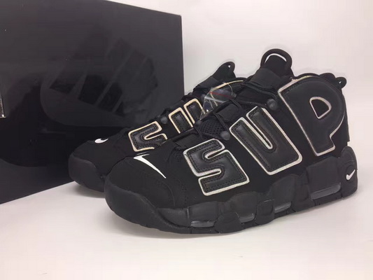 Authentic Supeme x Air More Uptempo Golden